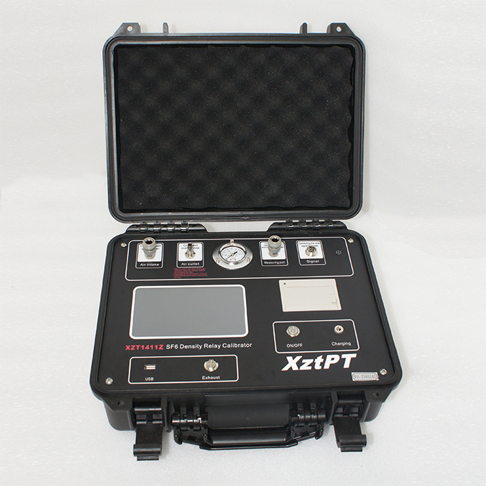 XZT1411Z 全自動(dòng)SF6密度繼電器校驗(yàn)儀